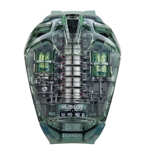 hublot green sapphire laferrari|hublot ferrari watch.